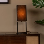 HERMAN Lampa stołowa Ø 20 cm 1xE27 czarny 30562/81/30 Lucide - zdjęcie dodatkowe 5